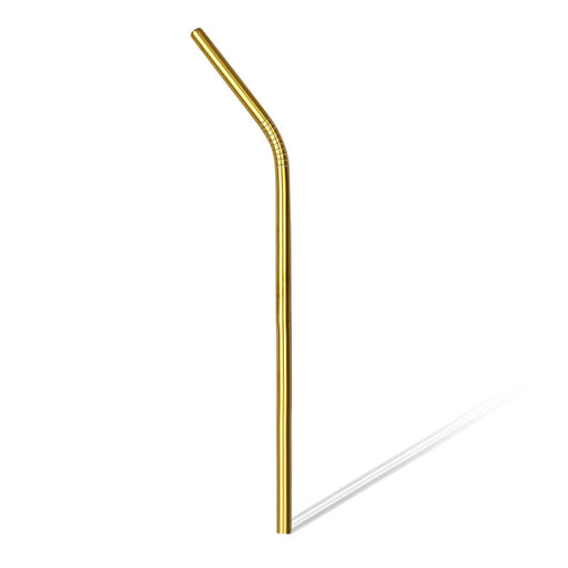 BarConic® Straw - Gold Plated Curved