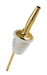 Gold Plated Tapered Liquor Pourer