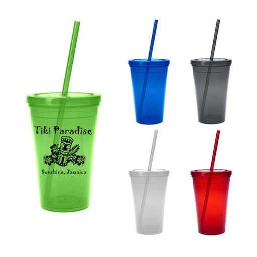 16 oz. Sunsplash Double Wall Tumbler