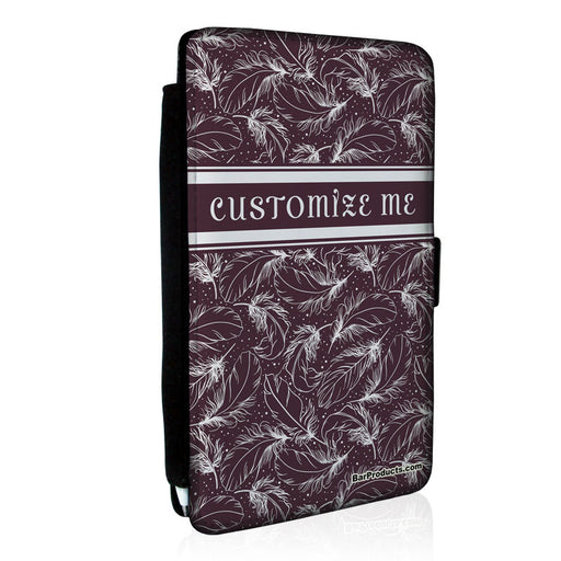 CUSTOMIZABLE Guest Check Pad Holder - Feathers