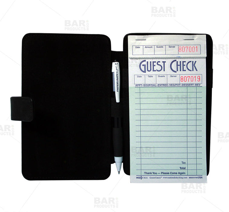 CUSTOMIZABLE Guest Check Pad Holder - Roses