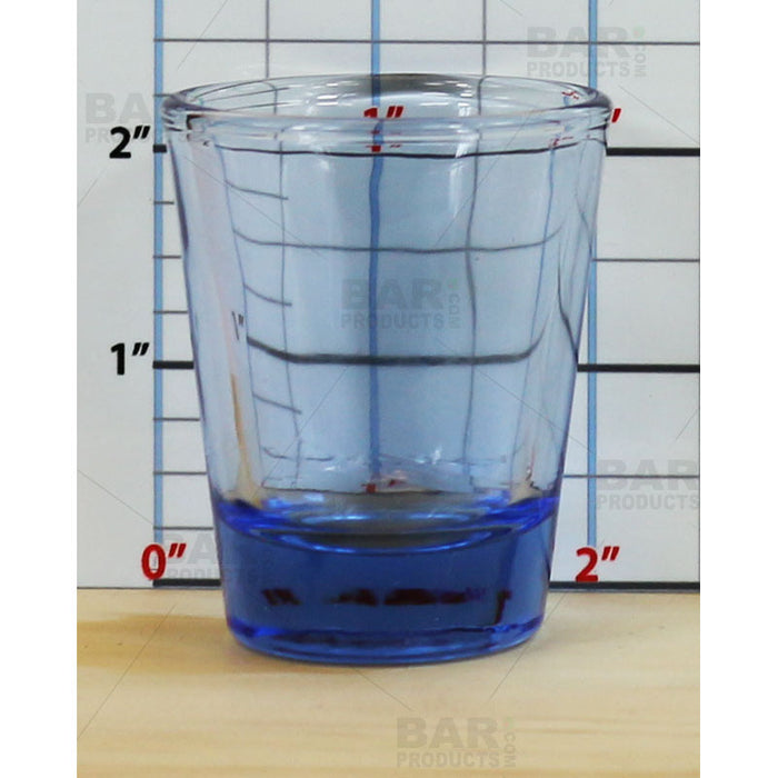 Light Blue Standard Shot Glass - 1.5oz