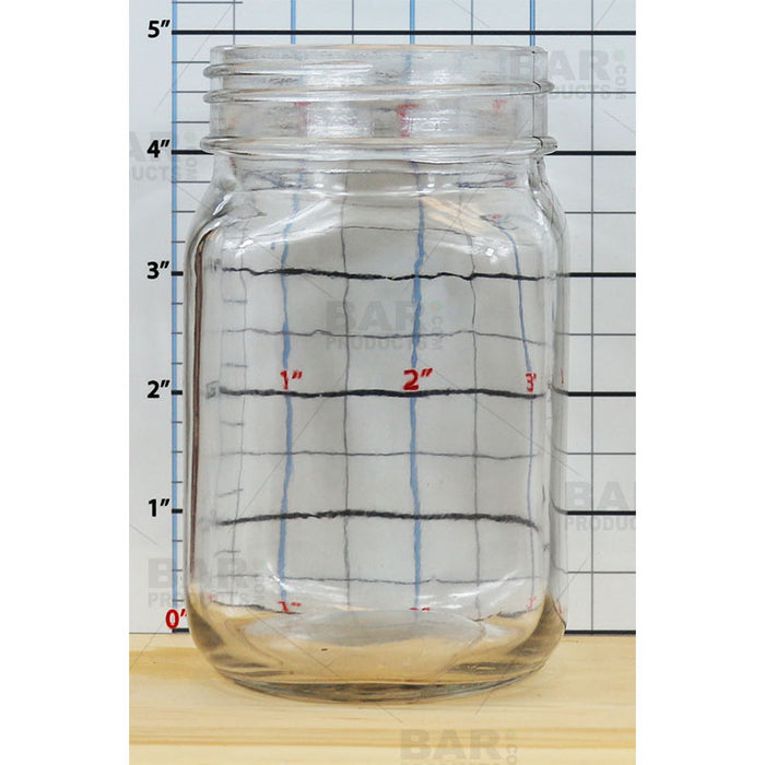 Mason Jar with No Handle Glass - 12oz