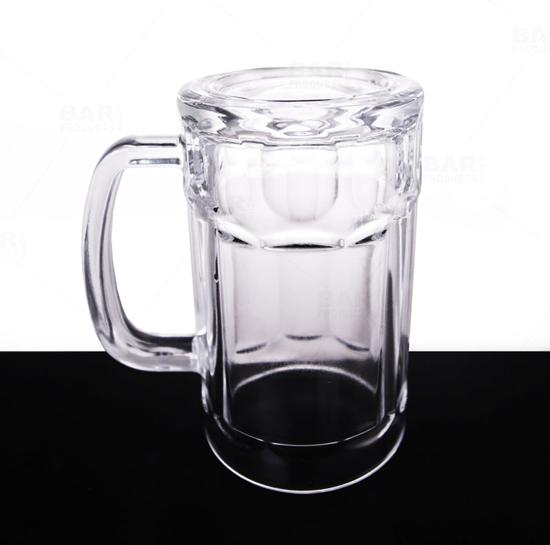 BarConic® Glassware - Paneled Beer Mug - 13 oz — Bar Products