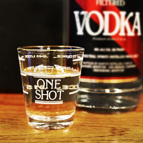 Professional Marked 2oz Shot Glass — Bar Products