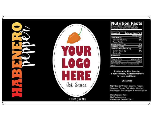 add-your-name-habenero-custom-hot-sauce-bar-products for Free Printable Hot Sauce Labels ADD YOUR NAME - Habenero Custom Hot Sauce — Bar Products for Free Printable Hot Sauce Labels