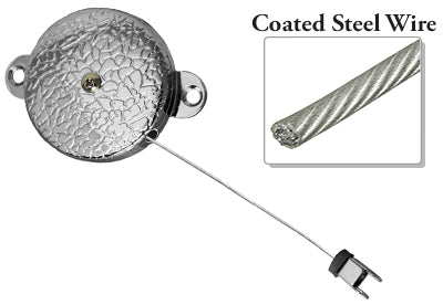 Durable Steel Cable Reels With Retractable Spring Hooks 
