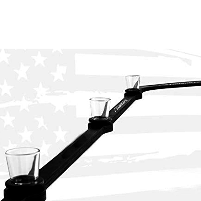 Premium Hockey Stick Paddle With - 6 Shot Glasses