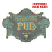 CUSTOMIZABLE Cast Aluminum Plaque (and Bottle Opener) - Hops and Barley Beer Pub Design