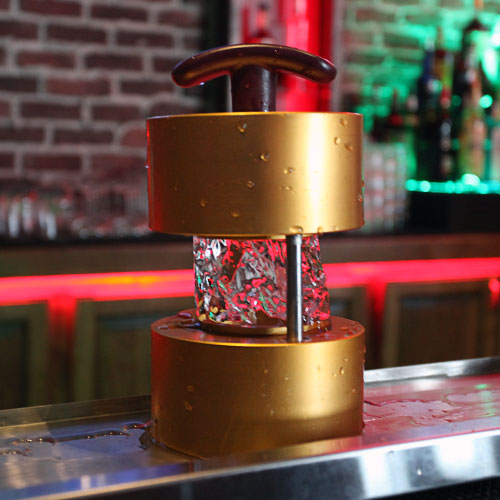 Metal Ice Cube Maker Ice Ball Machine for Bar Restaurant Various Shape Mold