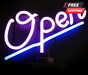 Open Sign NEON Sculpture