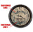 Custom Wood Barrel Top Clock - Vintage Imports