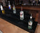 MixMaster™ 2 Tier Incremental Wooden Liquor Bottle Shelf Displays - NATURAL