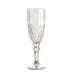 BarConic® Iridescent Diamond Pattern Flute Glass - 5.5 ounce (Quantity Options)