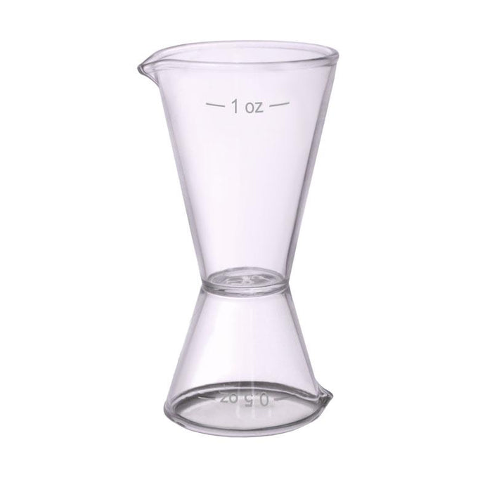 BarConic® Glass Double Sided Jigger - 1/2 oz and 1 oz — Bar Products