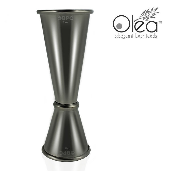 Olea™ Bar Set - Gunmetal Black - 4 Piece (Bar Spoon Tip Option) 