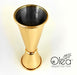 Olea™ Japanese Tall Jigger - Gold Plated - 1oz X 2oz