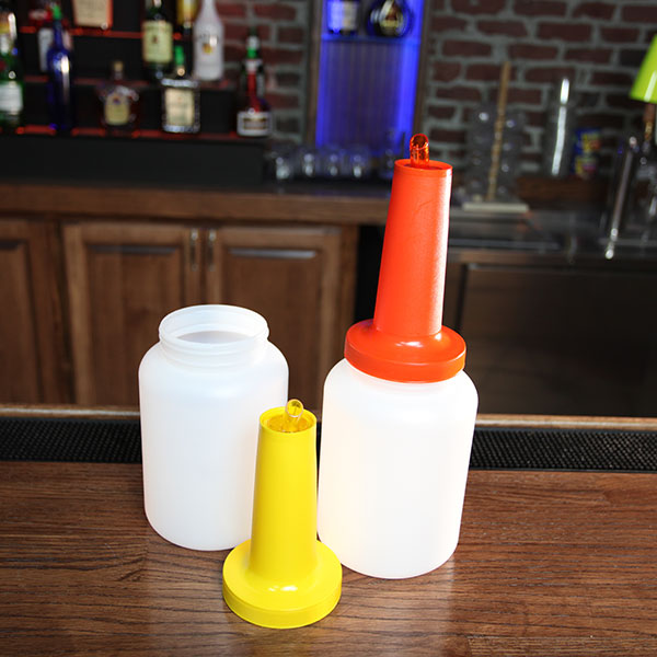 Frcolor Bottles Juice Pour Spout Fruit Bar Pourer Bottle Containers Drink  Dispenser Pourers