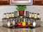 CUSTOMIZABLE Counter Caddies™ - "CULINARY" Themed Artwork - Corner Shelf - herbs spices ingredients condiments