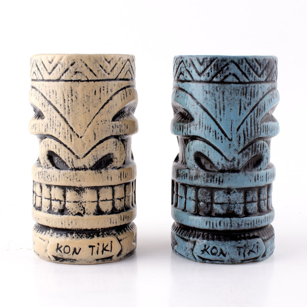Tiki Mug Drinkware Package - Kon Tiki - Set of 2