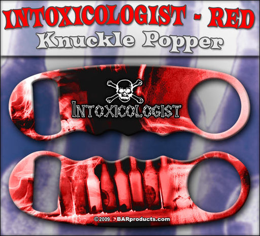 Knuckle Popper Bottle Opener - Intoxicologist - Color Options