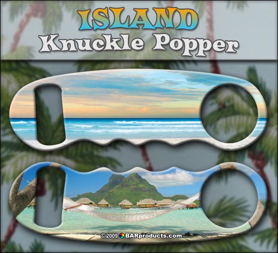 Knuckle Popper Bottle Opener - Island Life