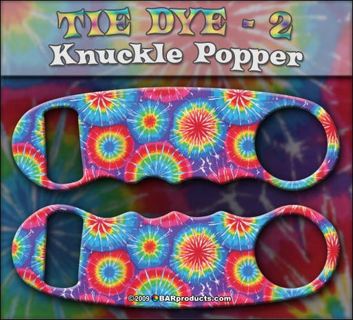 Knuckle Popper Bottle Opener - Tie Dye 2