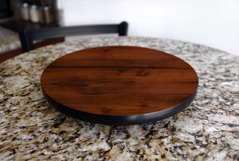 Lazy Susan - WOOD GRAIN Designs - 3 Different Sizes - For Kitchen Table Top
