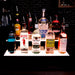 BarConic®  Acrylic Bottle Display Shelf - 2 Tier - Multi Colored Lights - Several Lengths