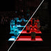 BarConic® LED Liquor Bottle Display Shelf Lighting Cyan Red Glow