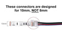 LED Strip to Strip Connector - 4 pin - 10mm