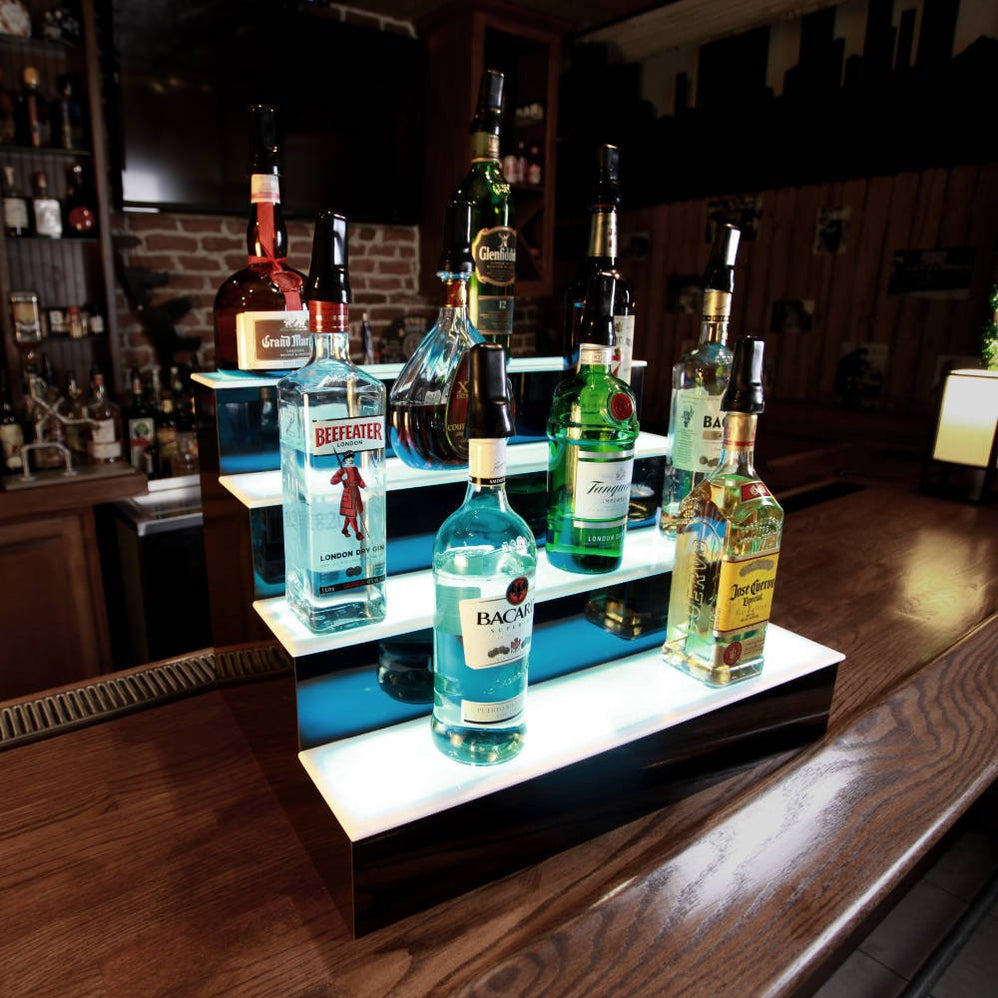LED Liquor Bottle Display Shelves - Bar Products — Bar Products