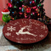 Let it Snow Red Christmas Themed Lazy Susan - Size Options