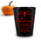 CUSTOMIZABLE - 1.75oz Black Shot Glass - Poison Halloween Design