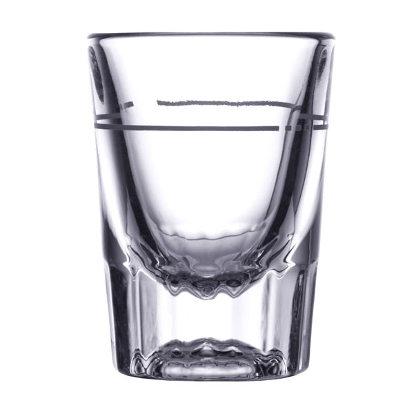 Libbey 5126/S0711 2 oz. Fluted Whiskey / Shot Glass with .875 oz. Cap — Bar  Products