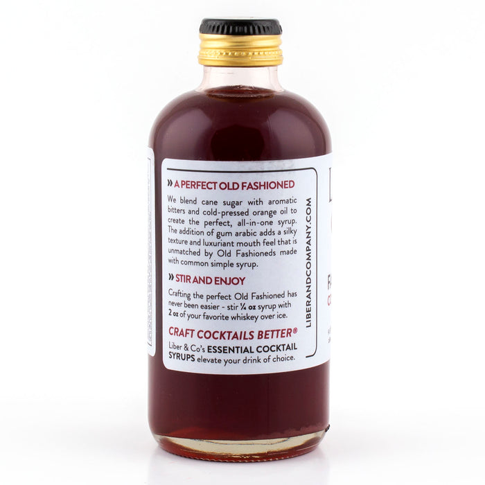 Liber & Co. Old Fashioned Cocktail Syrup - 9.5 ounce