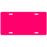 Custom License Plate - Pink