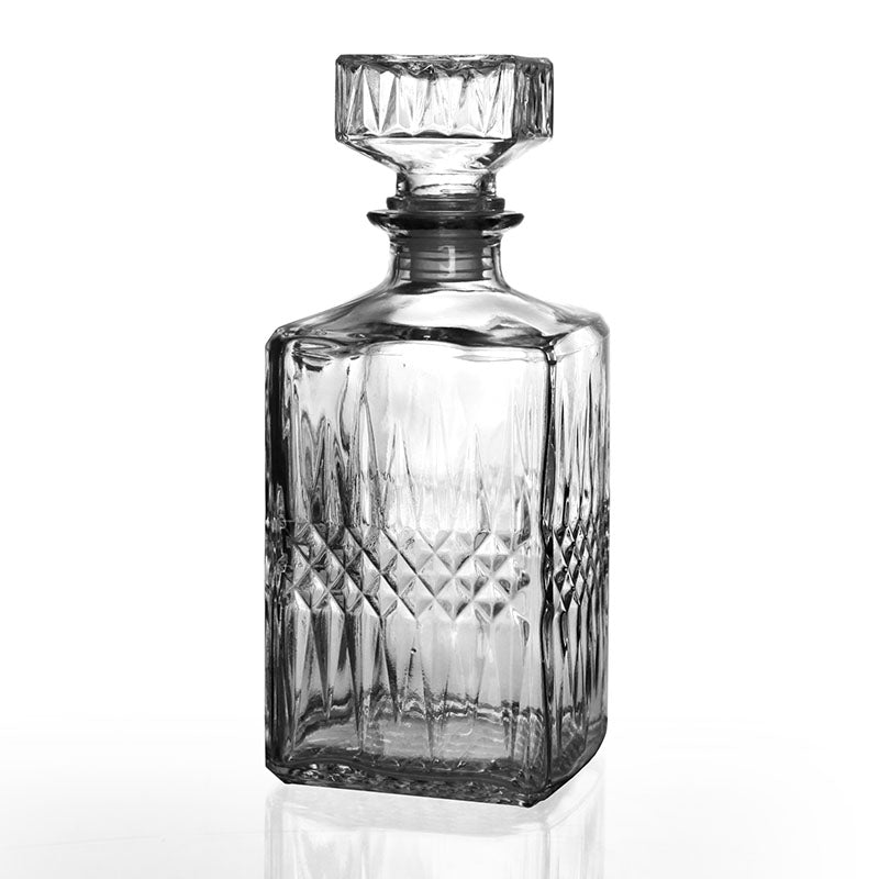 BarConic® Vintage Chic Antique Liquor Decanter - 30 oz. - Bar