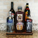 Counter Caddies™ - "LIQUOR" Themed Artwork - Straight Shelf - bottles alcohol spirts