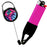 Premium Clip Lighter Leash® - Tie Dye - Pink / Purple / Blue / Black