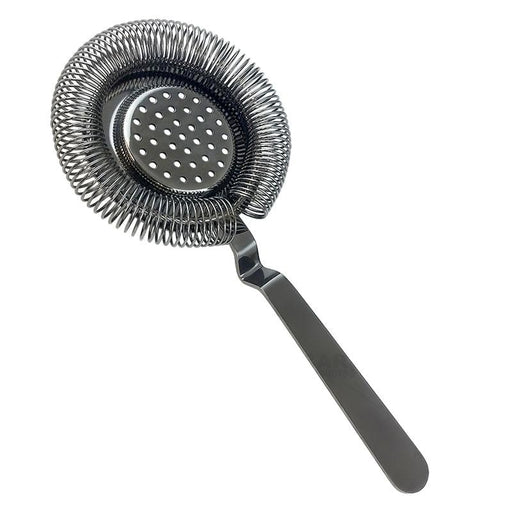 BarConic® Cocktail Strainer with Long Handle Ridge - No Prong - Gunmetal