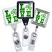 LOVE Irish Series, Square ID Badge Reel