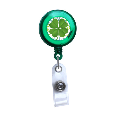 Green - Lucky Sham Series, Translucent Badge Reel