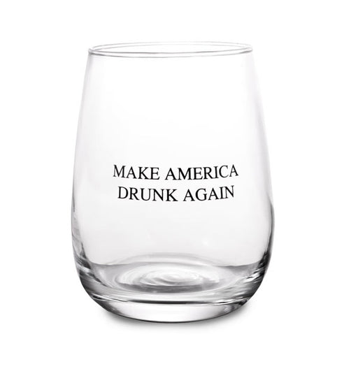 Make America Drunk Again Stemless Wine Glass