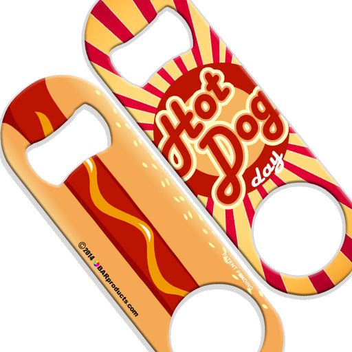 Speed Bottle Opener - Medium Sized 5 inch - Hot Dog Day-800