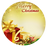 Kolorcoat™ Round Foam Coasters (4 Pack) - Merry Christmas