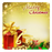 Kolorcoat™ Square Foam Coasters (4 Pack) - Merry Christmas