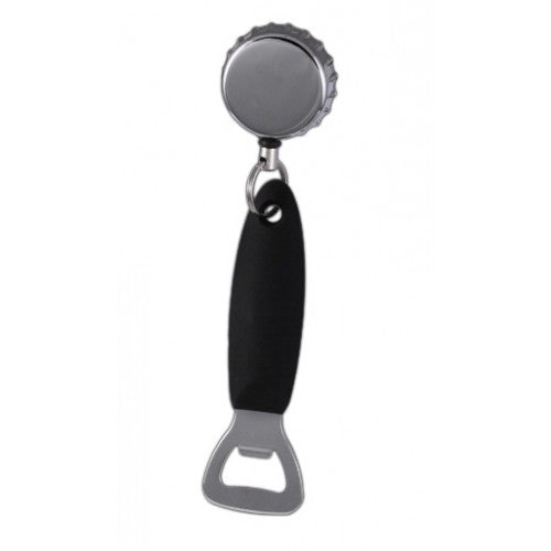 Metal Bottle Cap Reel with Silicon Coated Bottle Opener