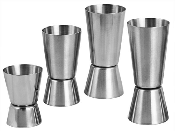 Double Jigger Measure Cup 10-20ml, Cocktail Drink Mixer Measuring Cup