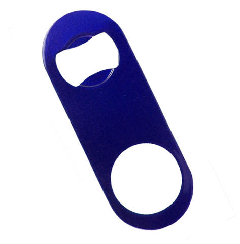Mini Speed Bottle Opener / Bar Key - Blue